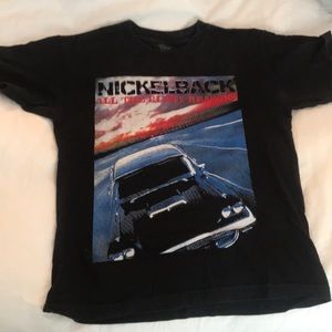 Nickelback 2007 concert tee
